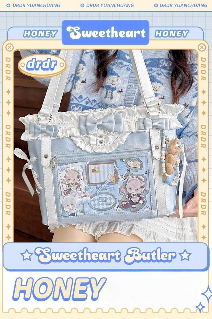 ACG Culture Satin Ita Bag Handle Bag, Removable Ribbon 43101:768464