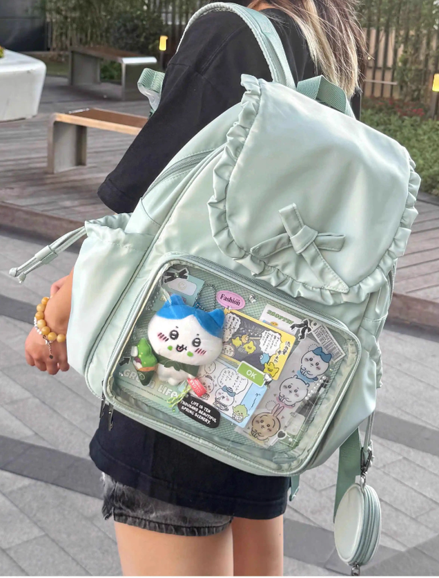 Kawaii Ita Bag Dual-Shoulder Backpack Bunny Ear Bag 40110:670720