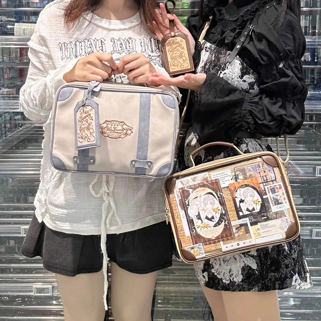 Kawaii Ita Bag Crossbody Shoulder Bag Vintage Square Bag 35278:491806