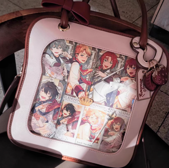 Kawaii Ita Bag Toast Ita Bag With Shoulder Cotton Dolls Bag 21914:326460