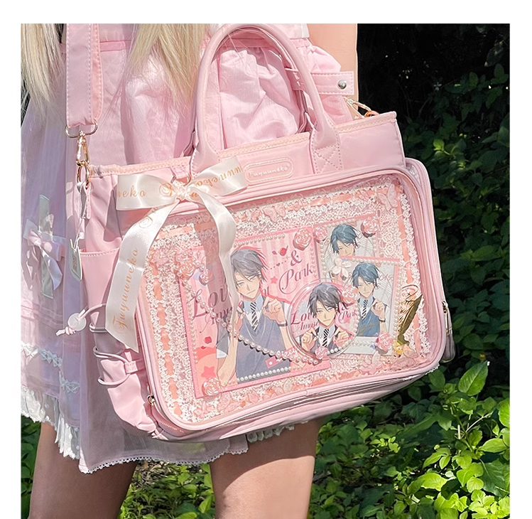 Lolita Fashion Ita Bag Large Capacity Doll Shoulder Bag 37644:609766
