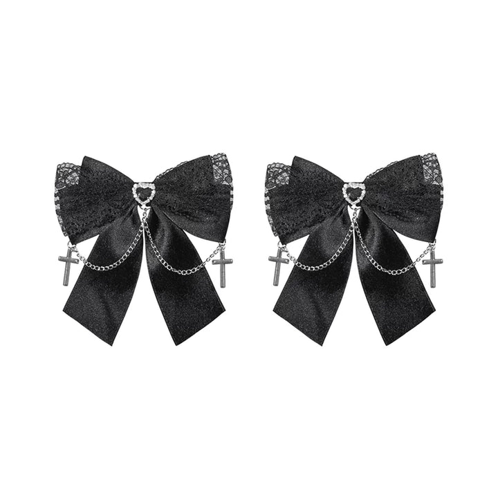 Punk Suspender Skirt, Stand Collar Blouse 45578:855978