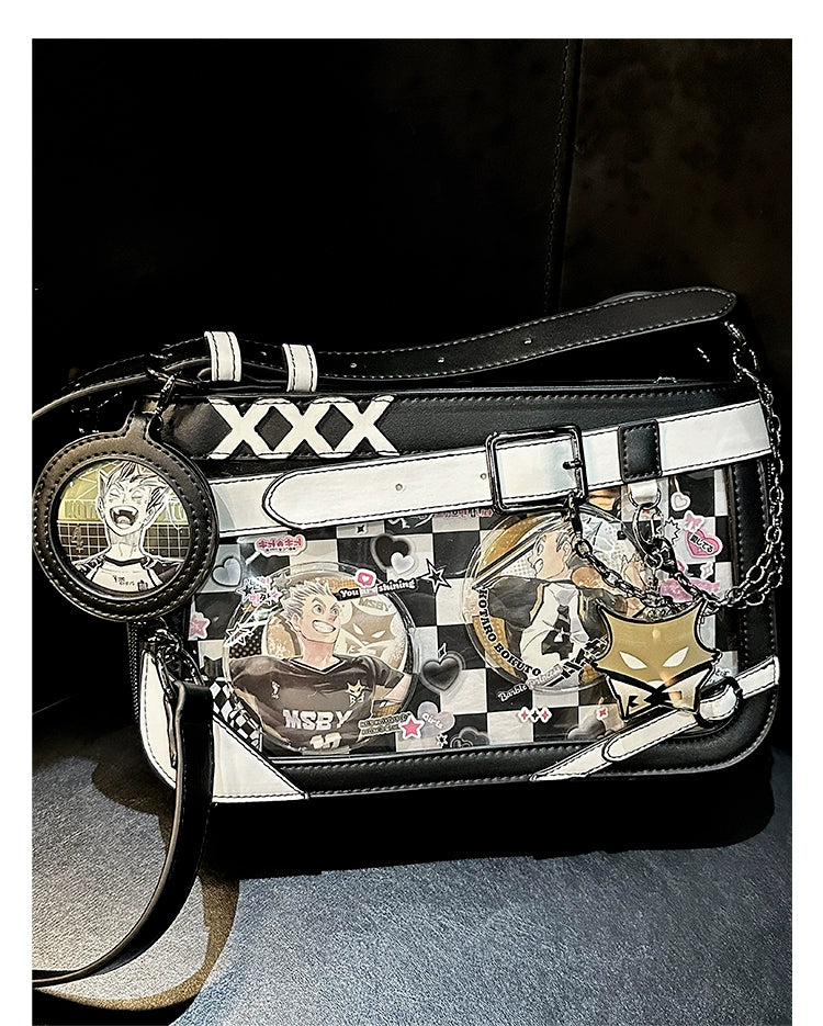 Daily Subcul Ita Bag With Adjustable Strap/Anime Show Area 43235:772045