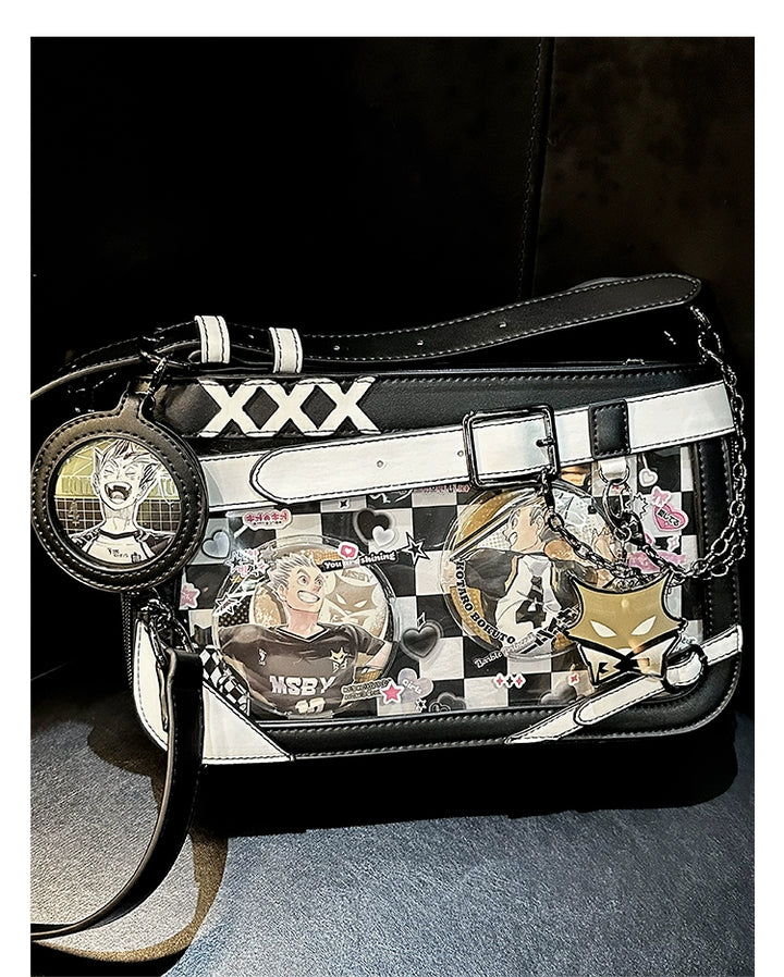 Daily Subcul Ita Bag With Adjustable Strap/Anime Show Area 43235:772045
