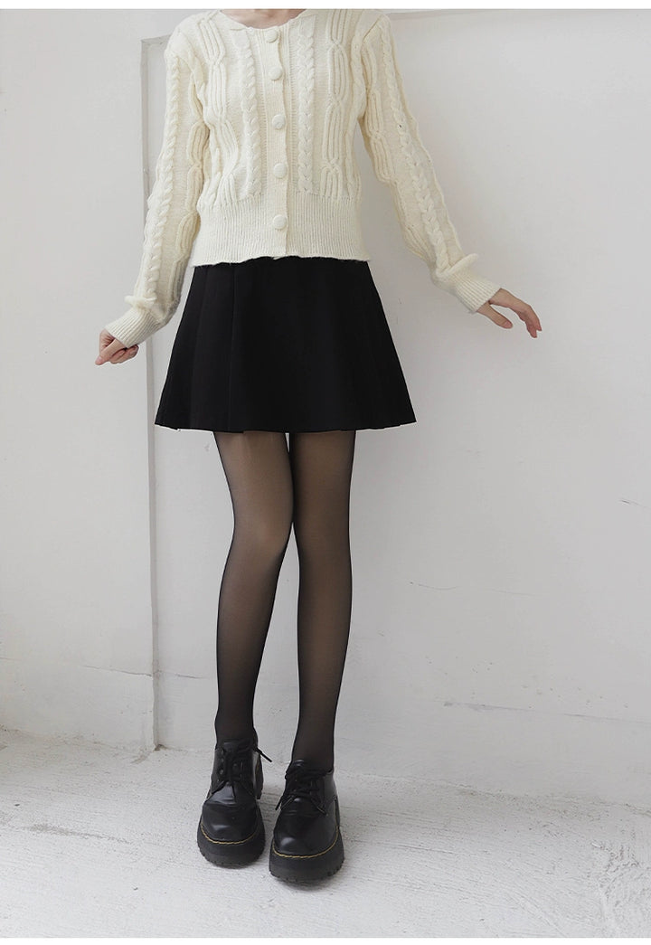 Black Tights Socks Fleece And Thickened 29524:350622 29524:350622