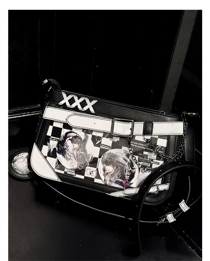 Daily Subcul Ita Bag With Adjustable Strap/Anime Show Area 43235:772047