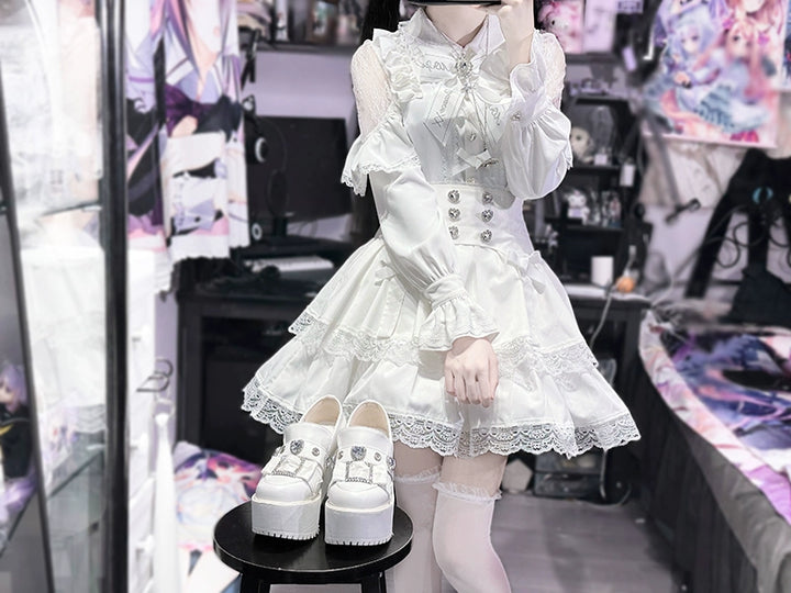 Jirai Kei Shoes Subculture Platform Shoes 35270:490554