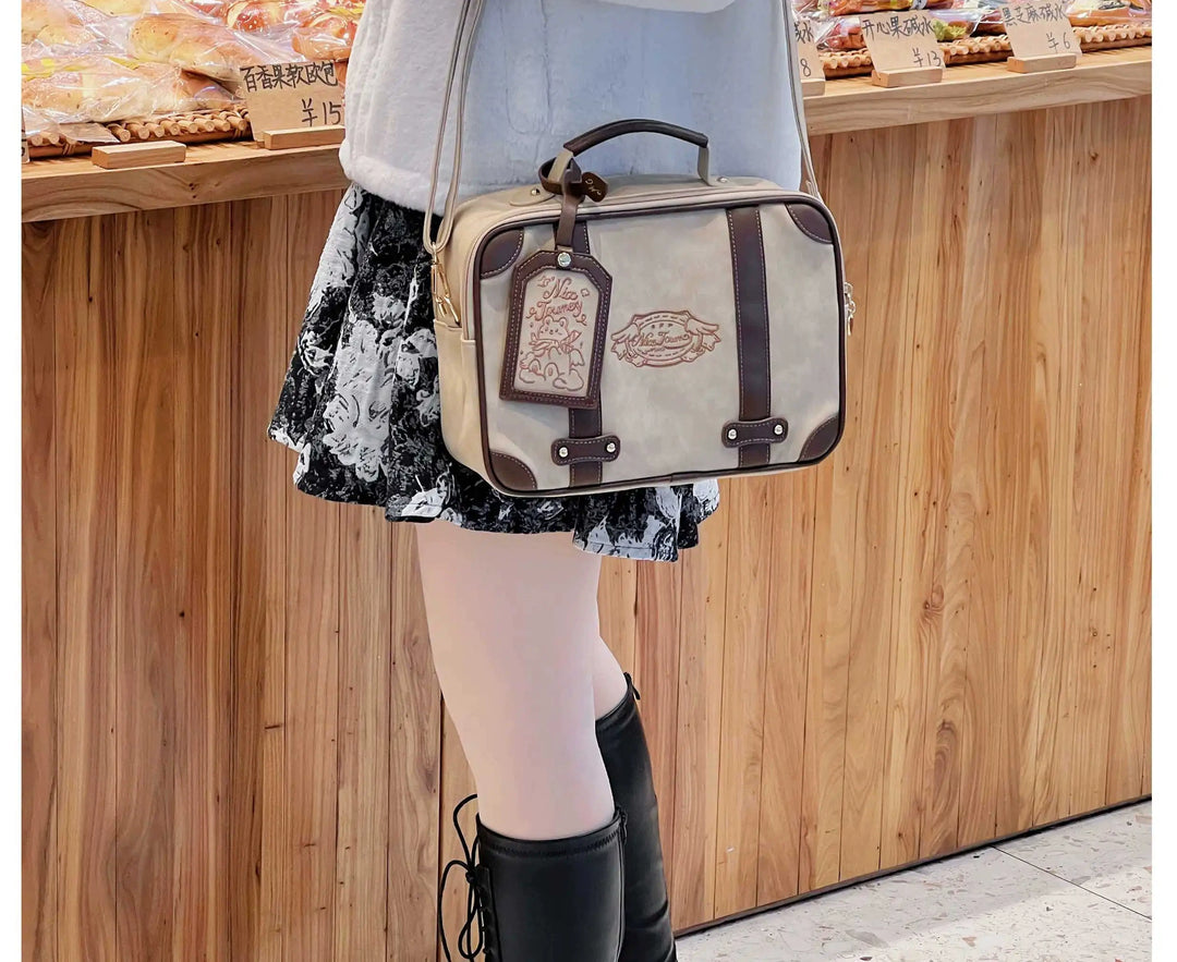 Kawaii Ita Bag Crossbody Shoulder Bag Vintage Square Bag 35278:491602