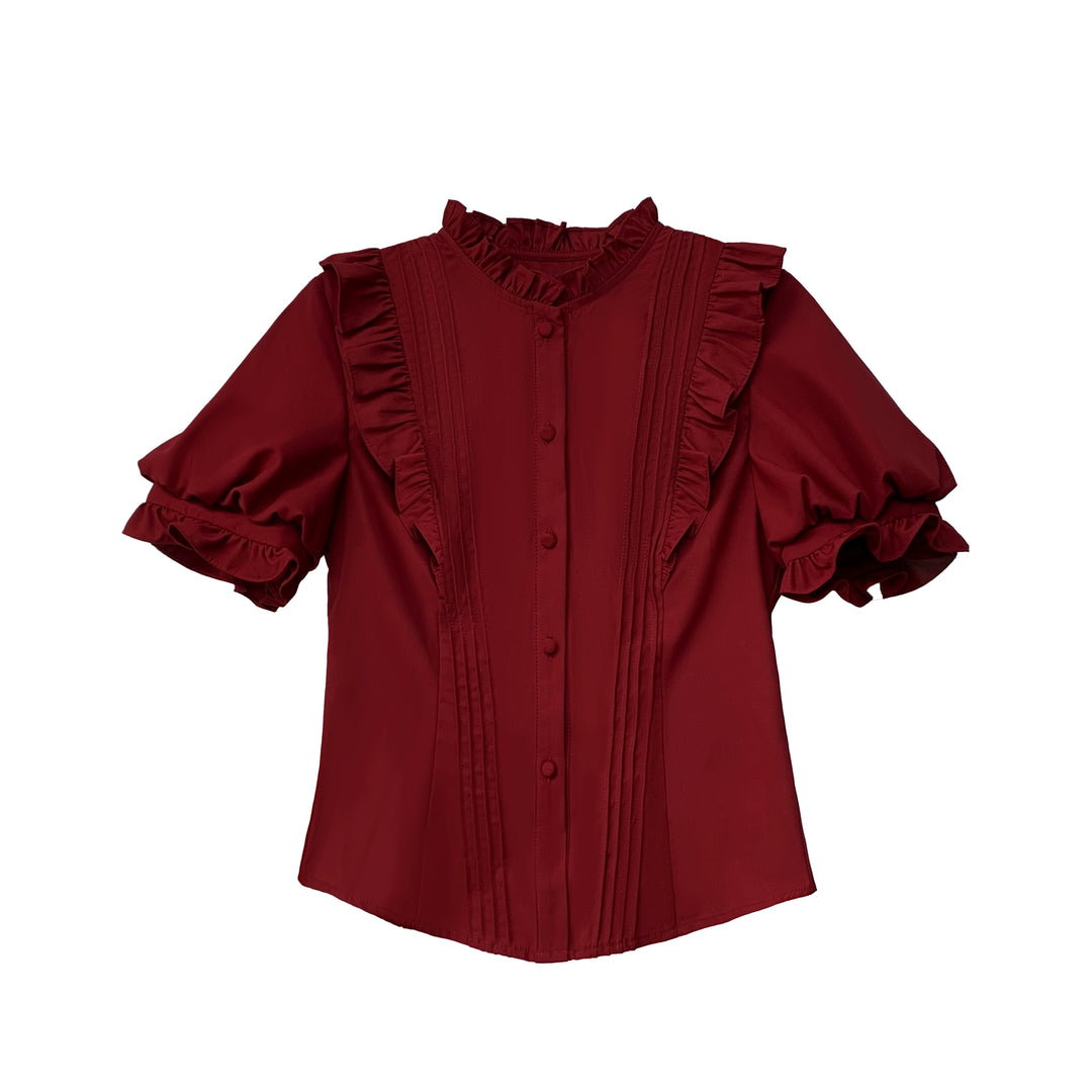 Classic Lolita Dress Jacquard Bud Salopette + Blouse + Bloomers (L M S XL) 42920:757800