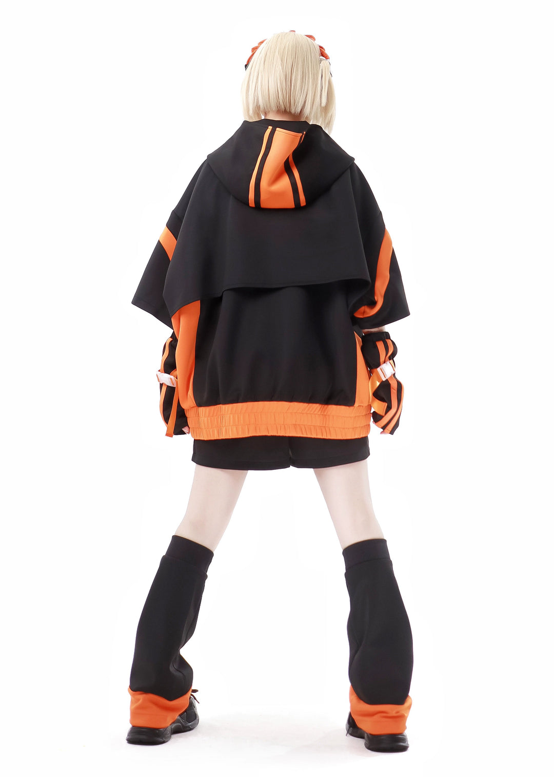 Subcul Jirai Outfit Short Sleeve Jacket With Wrist Cuffs 36794:546094