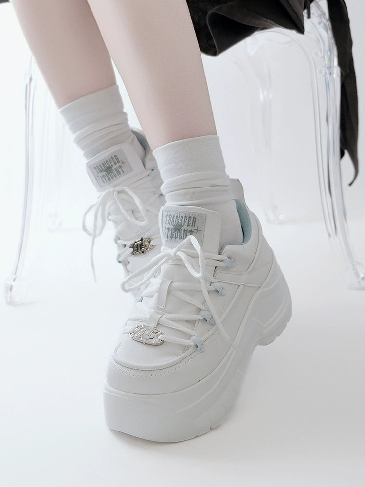 Jirai Kei High Platform Shoes, Casual Sneakers 44006:793189