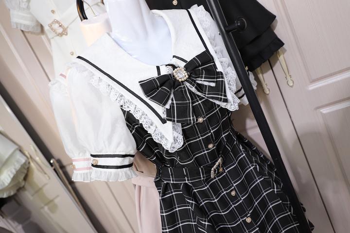 Jirai Kei Dress And Shorts Waist-cinching Set Up 37548:563474