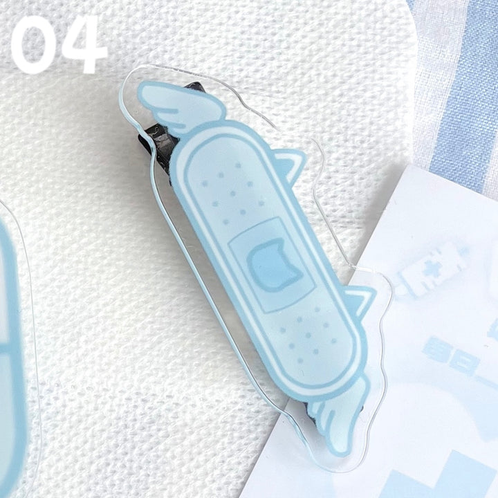 Tenshi Kaiwai Hair Clips Capsule Medical Hairpin Cat Headdress (04) 42689:749421