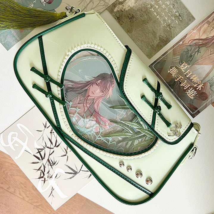 Chinese Style Ita Bag Knot Button Handbag Cross-body Bag 39542:627482