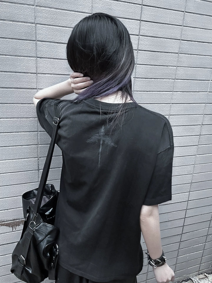 Summer Printed Sub-Culture Shirt, Cotton Fabric 44777:826938