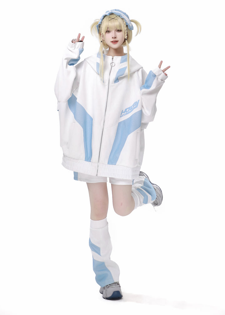 Tenshi Kaiwai Hooded Sportwear Coat Set (L M XL) 34494:466764