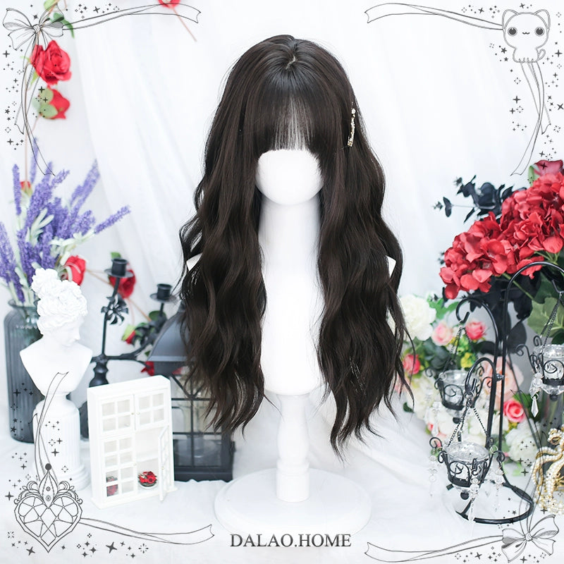 Lolita Wig Natural Long Curly Hair Gentle Straight Hair 35932:507344 35932:507344