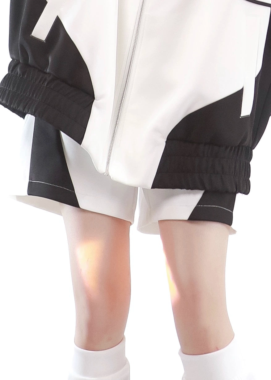 Multicolor Tenshi Kaiwai Jacket Set, Pockets, Zipper (L M XL) 29164:357044