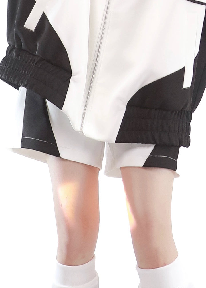 Multicolor Tenshi Kaiwai Jacket Set, Pockets, Zipper (L M XL) 29164:357044