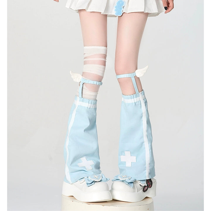 Tenshi Kaiwai Leg Warmers Leg Sleeves Knee Socks 38252:582404