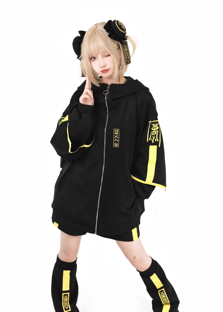 Phosphorescent Jirai Kei Sports Jacket With Shorts/Pants (L M XL) 29698:358444