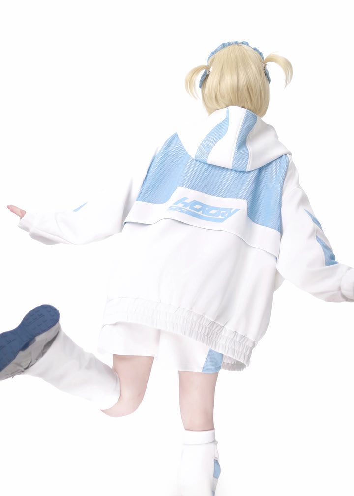 Tenshi Kaiwai Hooded Sportwear Coat Set 34494:466768