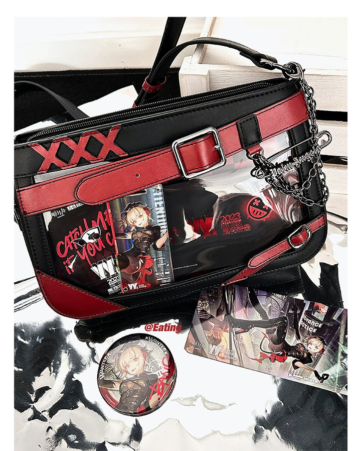 Daily Subcul Ita Bag With Adjustable Strap/Anime Show Area 43235:772055
