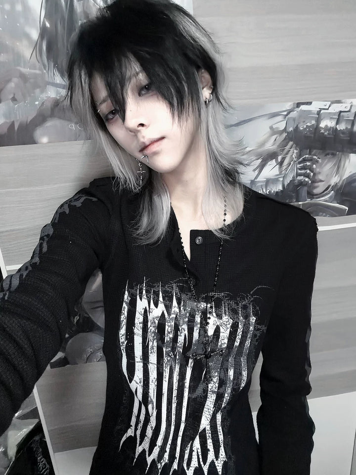 Long-Sleeved Long Sleeve T-Shirt, Fitted Design 44779:825567