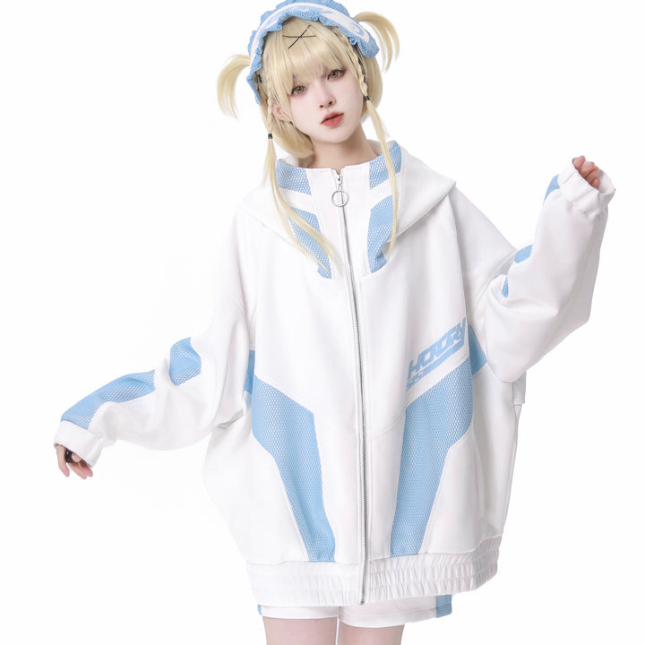Tenshi Kaiwai Hooded Sportwear Coat Set (L M XL) 34494:466730