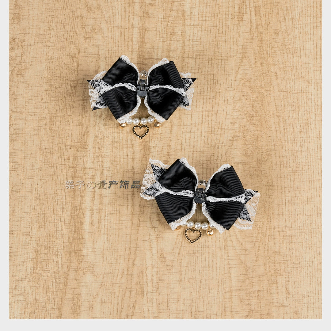 Lace Jirai Kei Shoe Clips, Hair Clips 44009:793139