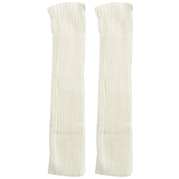 Y2K Leg Warmer Gyaru Fashion Black White Grey Leg Cover 28972:358808