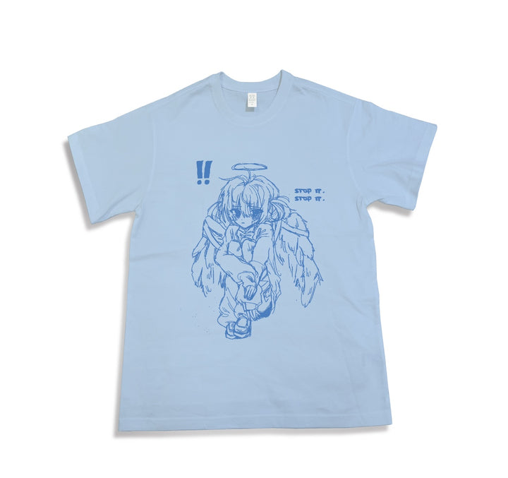 Tenshi Kaiwai T-Shirt, Crying Boy / Girl Print (2XL 3XL L M S XL) 29230:343174