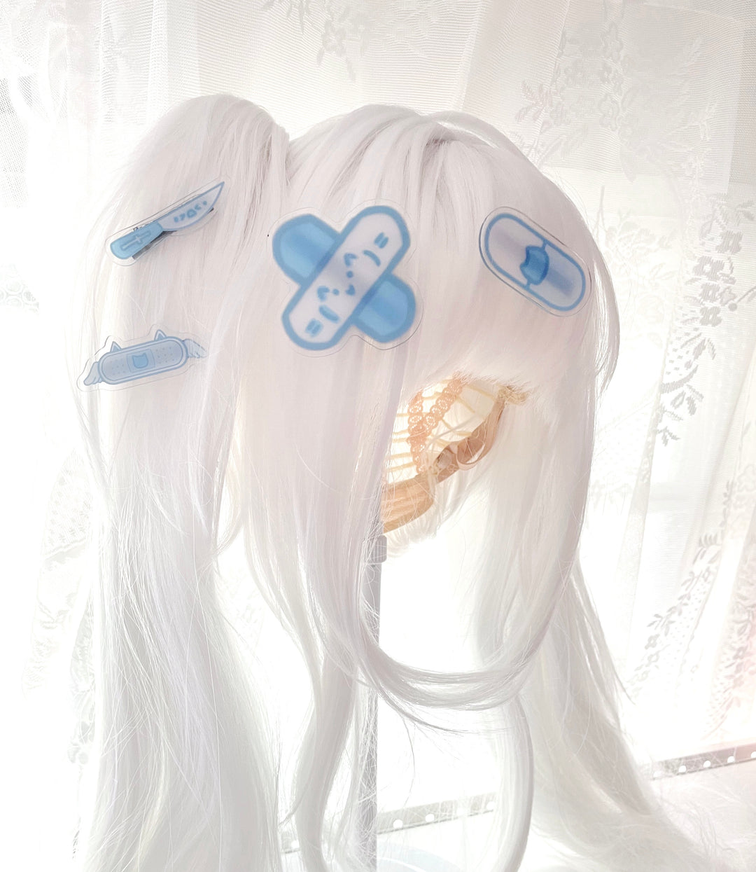 Tenshi Kaiwai Hair Clips Capsule Medical Hairpin Cat Headdress 42689:749426