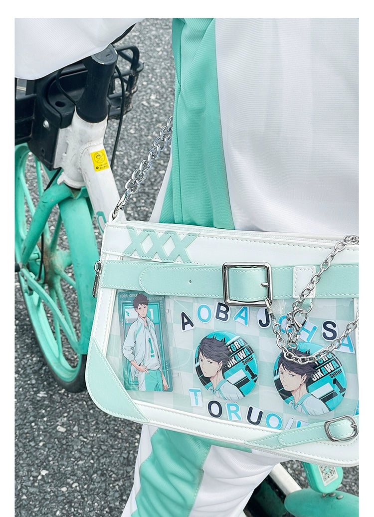 Daily Subcul Ita Bag With Adjustable Strap/Anime Show Area 43235:772039