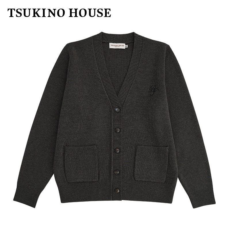 JK Uniform V-Neck Cardigan for Kansai-Collar Style Multicolor (L M S) 42668:748755