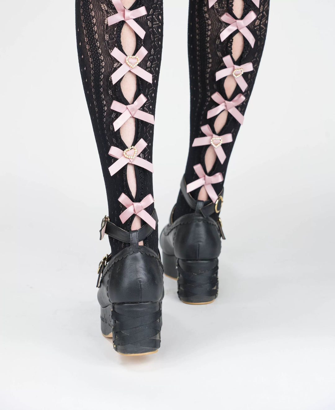 Jirai Kei Socks Lace Bow Mid-calf And Knee Socks Multicolor 33812:446036 33812:446036
