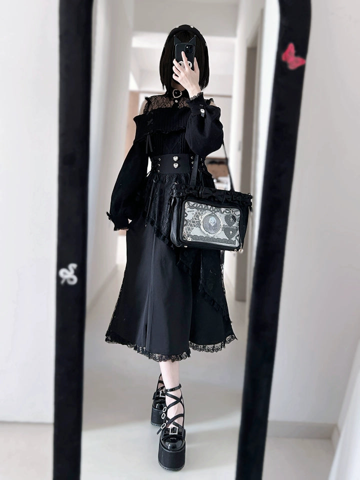 Jirai Kei Platform Shoes High Heels Shoes Muffin Shoes 40872:697478
