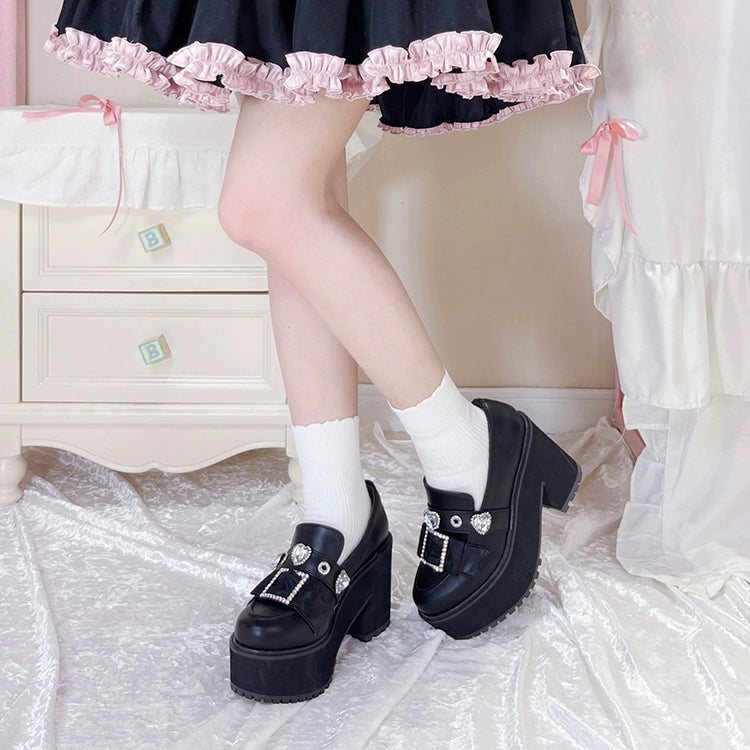 Jirai Kei Shoes Subculture Platform Shoes 35270:490602