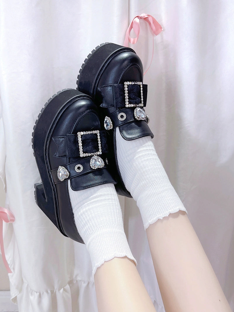 Jirai Kei Shoes Subculture Platform Shoes 35270:490522