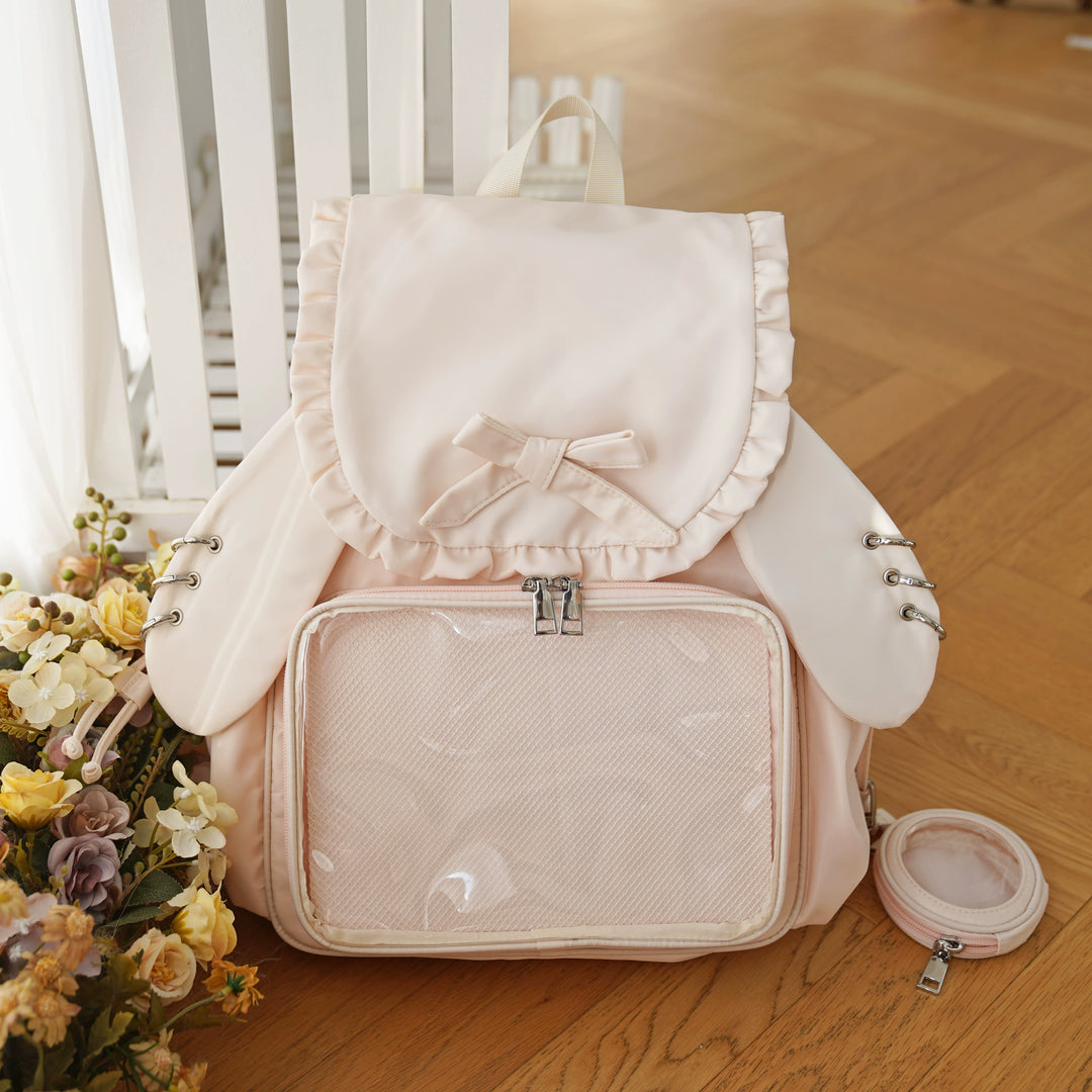 Kawaii Ita Bag Dual-Shoulder Backpack Bunny Ear Bag 40110:670278