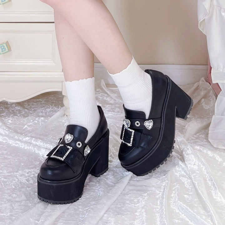 Jirai Kei Shoes Subculture Platform Shoes (34 35 36 37 38 39 40) 35270:490592