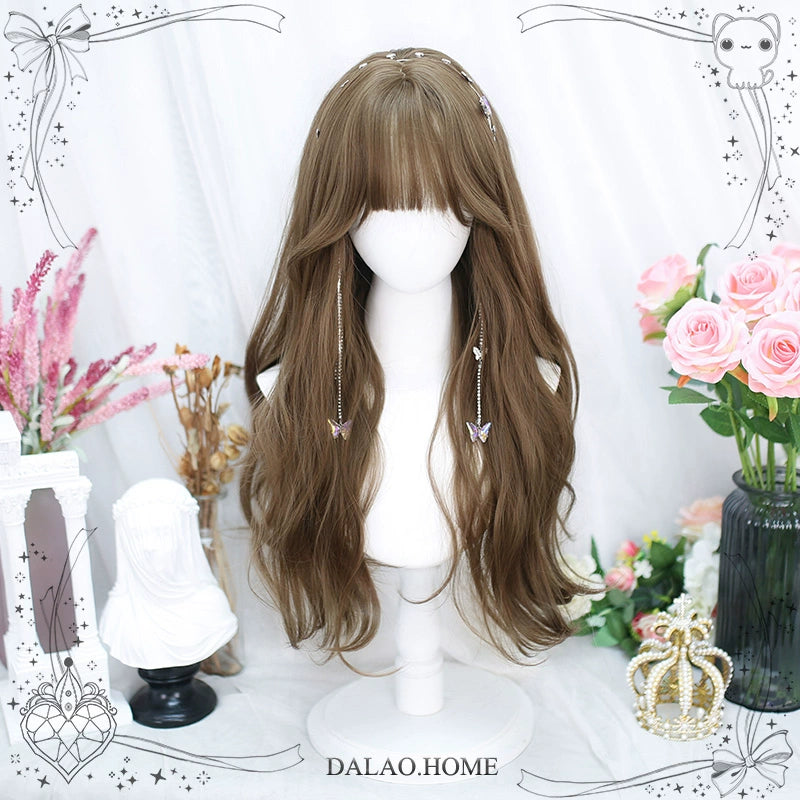 Lolita Wig Natural Long Curly Hair Gentle Straight Hair 35932:507320 35932:507320
