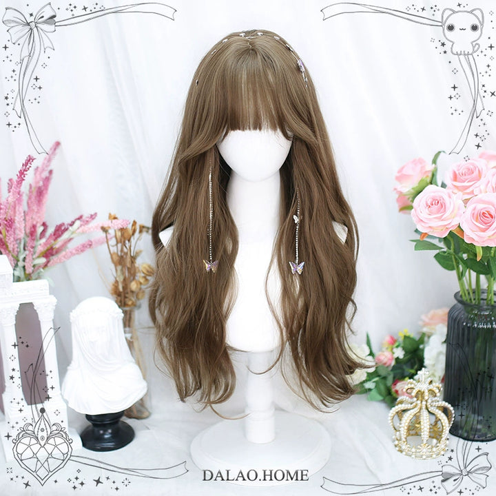 Lolita Wig Natural Long Curly Hair Gentle Straight Hair 35932:507320 35932:507320