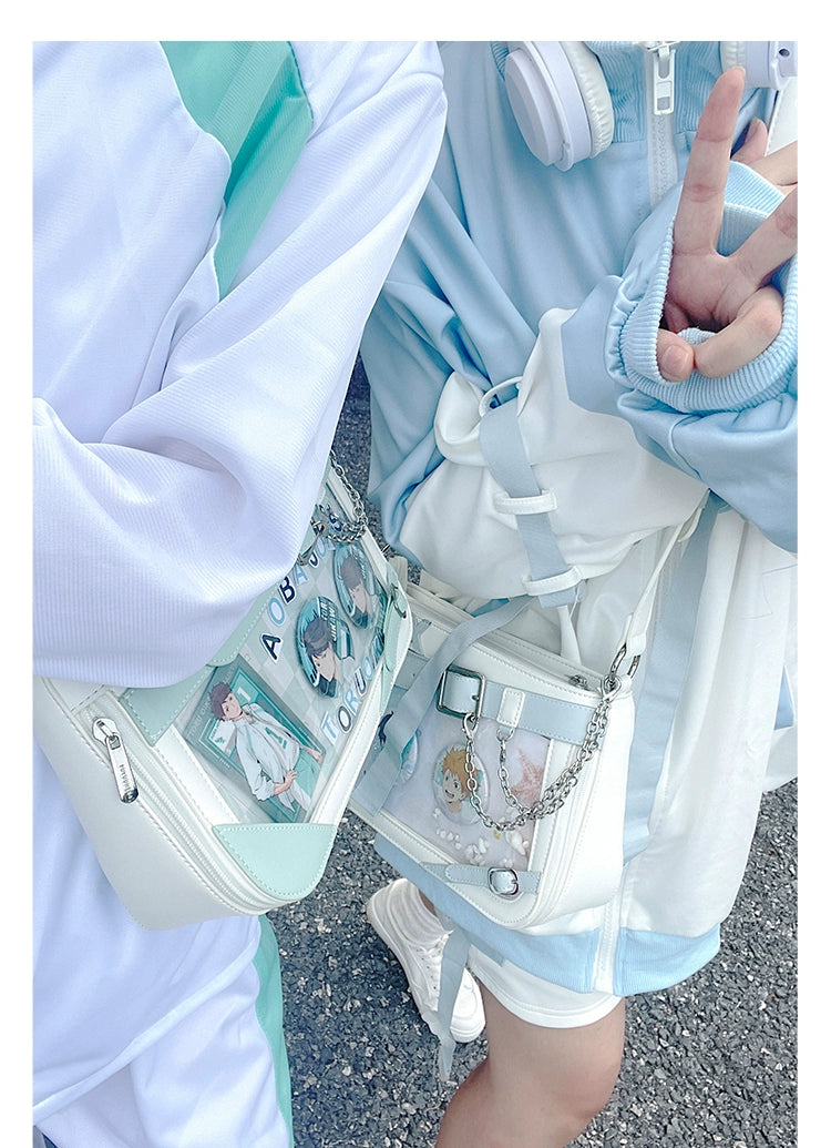 Daily Subcul Ita Bag With Adjustable Strap/Anime Show Area 43235:772034