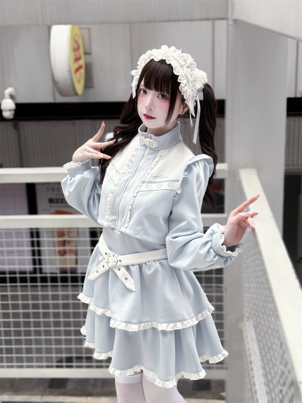 Sport Style Tenshi Kaiwai One-Piece Dress 44072:795767