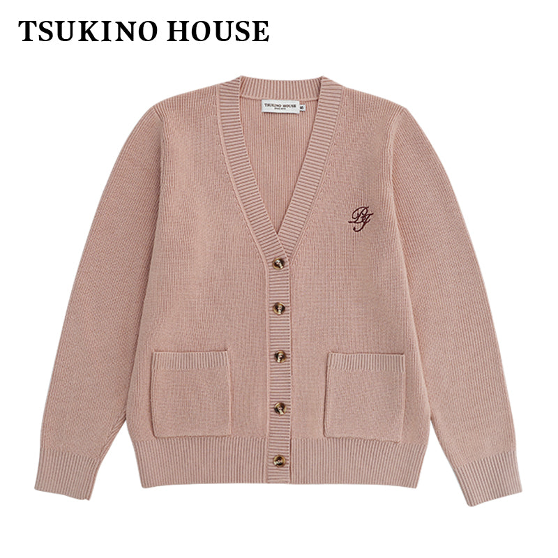 JK Uniform V-Neck Cardigan for Kansai-Collar Style Multicolor (L M S) 42668:748677