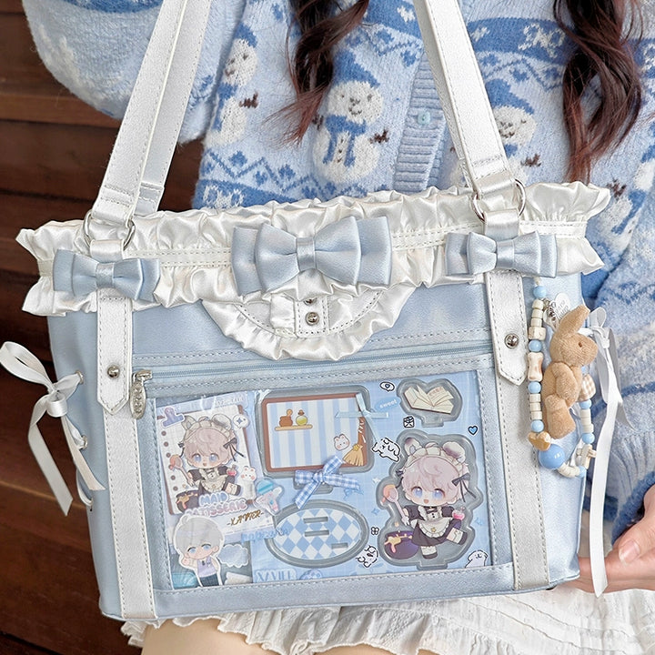 ACG Culture Satin Ita Bag Handle Bag, Removable Ribbon 43101:765748