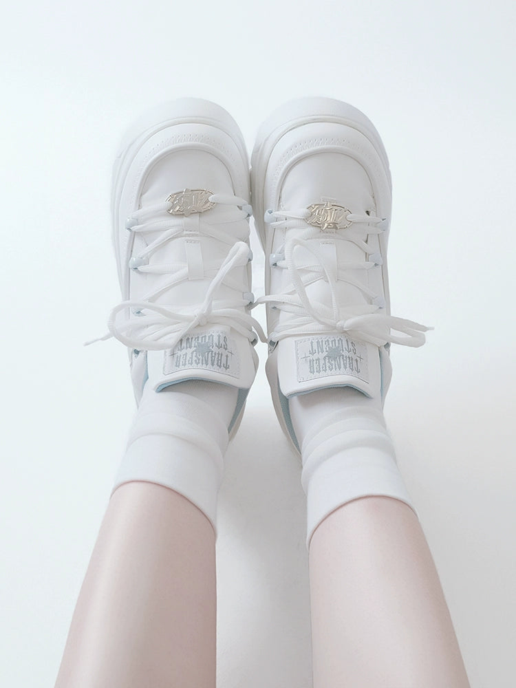 Jirai Kei High Platform Shoes, Casual Sneakers 44006:793178