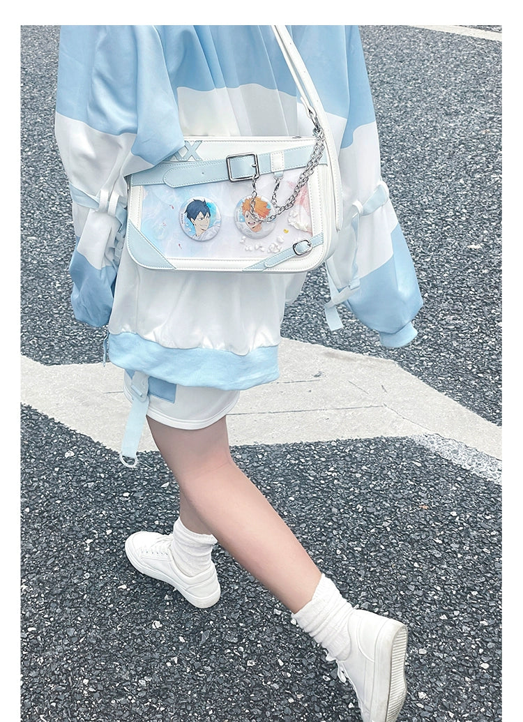 Daily Subcul Ita Bag With Adjustable Strap/Anime Show Area 43235:772035