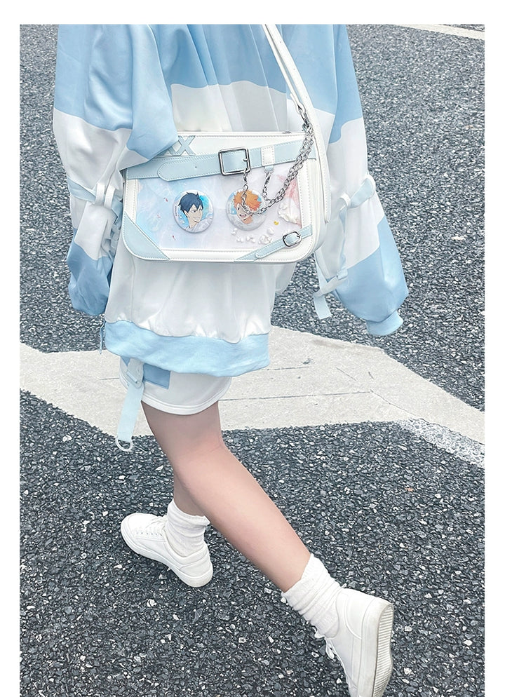 Daily Subcul Ita Bag With Adjustable Strap/Anime Show Area 43235:772035